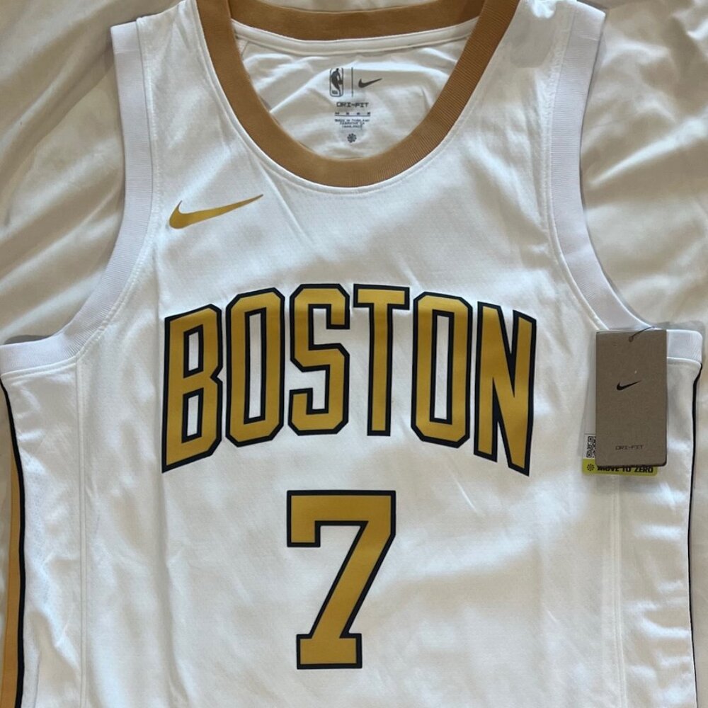 Jaylen Brown Boston Celtics Nike 2025/26 City Edition Jersey - Large
